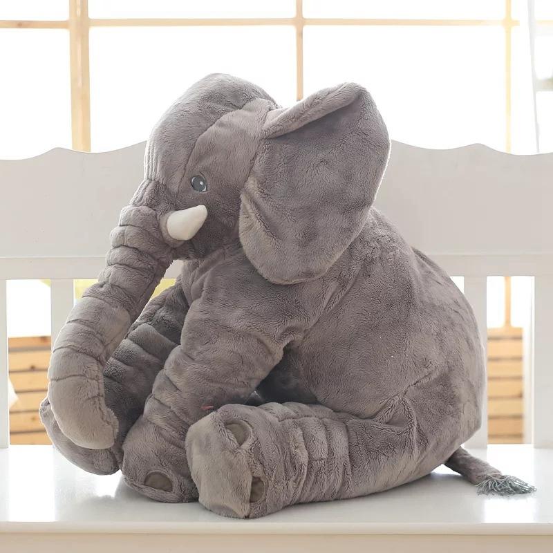 Baby with elephant best sale pillow