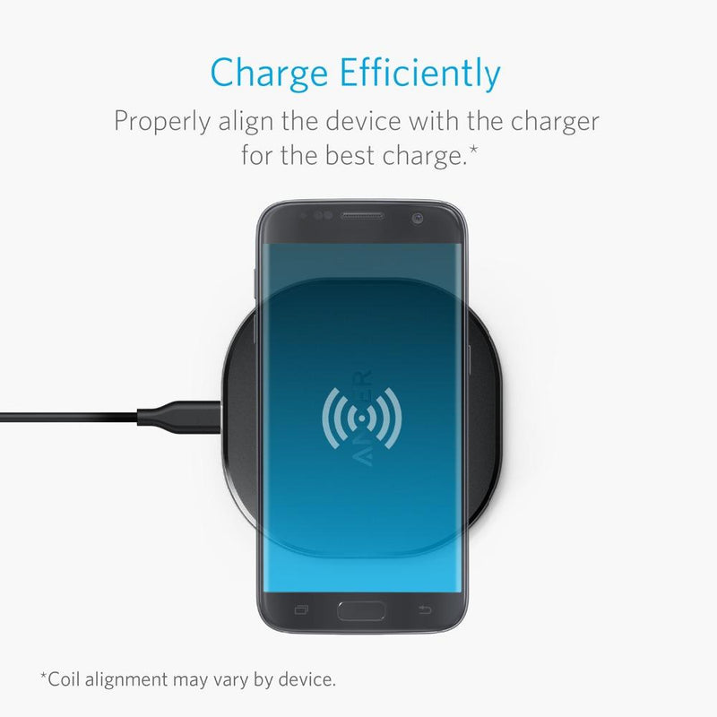 Anker Wireless Charging Pad for IPhone and Samsung